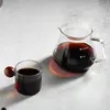 Koffiepotten Accessoires Grote capaciteit Hittebestendige glazen pot Handgemaakte Deling Mokfilterbekers met handvatschaal Pitcher