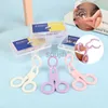 43LY Contact Lens Accessories Women Eye Care Lenses Inserter Remover Plastic Soft Tip Tweezer Stick Wearing Tools d240426