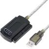2024 3in1 USB 2.0 IDE SATA 5.25 S-ATA 2,5 3,5 cala Dysk twardy kabel HDD do konwertera laptopa na komputery na PC na laptop