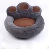 Cat Carriers Crates Houses Winter Warm Dog House Pet Bear Claw Nest Teddy Dog House Detachable and Washable Pet Bed Used for Cats Dogs Pet Supplies Accessories 240426