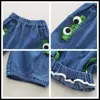 Vêtements ensembles d'été bébé garçons enfants dessin animé grenouille short à manches courtes 0-4 ans vêtements pour enfants