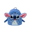 Kawaii anime blu e rosa peluche zaino per bambini simpatico cartone animato zaino angola di zaino morbido regalo di Natale