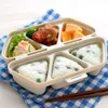 Bento Boxes 1 piece of 6-grid triangular rice and vegetable roll box mold Q240427