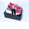 Shoes Top Casual Italy Reflective Height Chain Reaction Sneakers Triple Black White Multi-Color Suede Red Blue Yellow Fluo Tan Men Women Running shoes