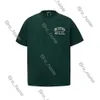 Camisetas de diseñador cole buxton fashion algodón camiseta primavera verde tope negro top de lema clásico de alta calidad