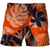 Mäns shorts bhriwrpy plus size mens wave grafiska tryckta shorts för utomhussporttrender avslappnade brädet q240427