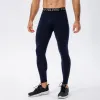 Broek mannen compressiebroek herfst winter sport fitness hardloopbroek basketbal workout pantia gym training leggings met zak