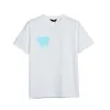 Designer Women's Heart Letter T Shirt Luxury Brand Clothing Shirt Airbrushed Loose Fashion Spring Summer Tide Men's and Women's Tops