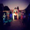 Хэллоуин фестиваль дьявол надувной арки клоун украшения надувные туннельные арка для рекламы