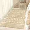 Dywany Vikama sypialnia nocna Faux Cashmere dywan prosty łazienka bez poślizgu szafka na podłogę mata salonu sofa dekoracja domu