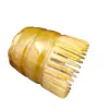 Products Natural Ox Horn Massage Comb Wide Teeth Scalp Meridian Scraping Head Body Guasha Hair Brush Stress Relief Beauty Salon Spa Tools