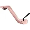 Rubinetti del lavandino da bagno design moderno del rubinetto nero tappeto singolo mixer in ottone in ottone in oro rosa a rosa rosa tap Banheiro Home HX50BF