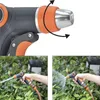 Watering Spray Gun Garden Hose Nozzle Adjustable Water Lawn Irrigation Car Wash High Pressure Sprayer 240418