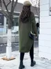 Abiti casual NYFS 2024 Abito da maglione coreano invernale Vestidos Robe Elbise Sliose Plus Size Solid Long Slee Slitting Women