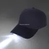 Fashion de softball Bright Glow in Dark Reading Fishing Jogging Light Up LED SPORT HAT BASEBLABL CAPS LUMINÉ HOLLESS HAUT pour l'unisexe