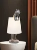 Table Lamps Nordic Cute Frog Fabric Bedroom Bedside Lamp Gift Kids Cartoon Animal Resin Night Light Study Desk Lights Fixtures