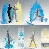 Action Toy Figures Lightning Modèle d'effets spéciaux Flame Picture d'action Vigita Son Gohan Diy Scene Decoration Boy cadeau de Noël TOYL2403