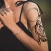 Tattoo Transfer Lasting 15 days temporary tattoo sticker waterproof non-reflective Pisces playing beads pattern sticker body art fake tattoo 240427