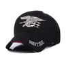 Mens US Navy Team Tactical Baseball Cap Seals Caps Märke Gorras Cotton Justerbar Bone Snapback Casquette71301322045333