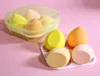 Blender Makeup Cosmetic Puff Sponge With Storage Foundation Powder Beauty Ferramentas Mulheres compõem esponjas corretivas4396815