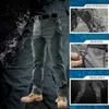 Pantalon pour hommes Pantalons imperméables tactiques Swat Combat Troops Soldier Multi Pocket Imperproof et Durable Casual Goods Pantals for Men 2022L2404