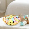 Feestdecoratie decoratieve paaseieren kleurrijk gespikkeld geassorteerd decor voor eierenjacht evenement baby kinderen