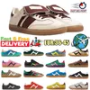 2024 Designer Vegan schoenen Originele Casual schoenen Leopard Zwart Wit Gum Wales Bonner Mens Dames Outdoor Sneakers Sports Trainers Lage prijs 36-45