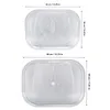 Table Mats Refrigerator Turntable Organizer 360 Degree Rotatable Rectangular Fridge Storage Clean Easily Plastic For Household