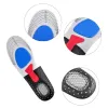 Gel semelles intimes respirant sueur-absorbant sport insert tampon de chaussures arc de support de support couchon fonctionnant 2pcs / paire ll