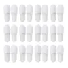 Slippers 40pairs El Travel Sanitary Party Spa Guest Close Toe Toe Men Women Compable Account Bathroom Accessory