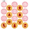 Stampi 9 pezzi 3d cutte di biscotti natalizi biscotti stampo spotman snowman albero cookie francobollo stampo stampo stampino natale per la festa di arredamento per feste utensili da forno per feste