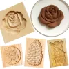 Moulds Wooden Cookie Mold Cutter Wooden Gingerbread Cookie Moulds DIY Shortbread Pastry Mold Bakery Gadgets Kitchen Baking Accessories