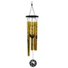 Dekorative Figuren Bagua Wind Chime Anhänger Retro Metal Lucky Garden