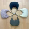Lu Lady Dumpling Torba duża pojemność magazynowa fitness joga joga rogalika jedno ramię w torbie gimnastyczne żeńska torba gimnastyczna