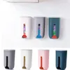 Bottiglie di stoccaggio cucina sacchetto di plastica a parete portateva a parete portatifoglie