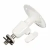 ANPWOO 1 PCS 90 degrés Mont métallique Moup de plafond rotatif support de support pour CCTV CAME DE SÉCURITÉ DE SURVEILLANCE BLANC