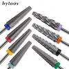 Bits HytoOS 24 mm Super Long 5 in 1 nagelboorbits Twoway Cross Manicure Carbide Burr Elektrische slijpaccessoires
