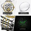 Wristwatches الأصلية العلامة التجارية الفاخرة JSDUN MENS أوتوماتيكية ميكانيكية مقاومة للماء من الفولاذ المقاوم للصدأ مع هدية معصم الهيكل العظمي Q240426