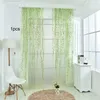 Ventres-rideaux Filtrage lumineux Drapes Rustique Breffable Farmhouse Voile Soft pour le salon de la salle de bain 39.37 '' x 78,74 ''