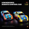 Elektro-/RC -Auto Luminous Toy Car 1 22 Mini RC Car RC Track Simulation Auto Elektrische Fernbedienungsmodell RTR Erwachsene und Kinder Spielzeuggeschenke Giftsl2404