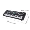 Keyboards Portable Electronic Piano Keyboard Children Musical Instrument LED Display 37 Keys Digital Keyboard Kids Educational Toy