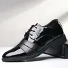 Casual Shoes Men Formal 2024 Leather Luxury Fashion Groom Wedding Oxford Plus Size 38-48