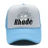 Chapeaux de maille imprimées Rhude Classic Womens Casquette Street Hip-Hop Baseball Cap de base Caps Caps de mode de mode Trendy CSD2404271