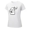 Kvinnors polos The Ghost of Wlodrowort T-shirt t-shirt klänning kvinnor vita skjortor för sexig