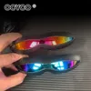 Novos óculos de sol polarizados homens homens design de marca tendência de luxo vintage unissex sun óculos homens driver tons uv400 oculos uv400