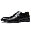 Dress Shoes Heren Business Echt lederen Formele kleding Puntig Britse stijlpak