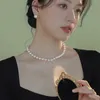Collana di perle della famiglia Shi per donne versatili di fascia alta australiana versa australiana vera catena da colletto multilinea zhuji primavera/estate gioielli di lusso
