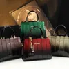 Blocking Color Splicing Personalized Middle-aged Womens Bag Temperament Large Capacity Moms Shoulder Handbag Mother-in-laws Versatile