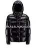 デザイナーメンズジャケットウィンターパフジャケットメンダウンパーカーマッチファッションコートシリーズを維持する暖かいアウターウェアコールドプロテクションバッジ装飾アジアサイズの肥厚