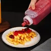 Aufbewahrung Flaschen Squeeze Sauce Flasche großer Durchmesser staubdicht 800/1000 ml Küche Lieferungen Honig Salat Dressing Marmelade Plastik